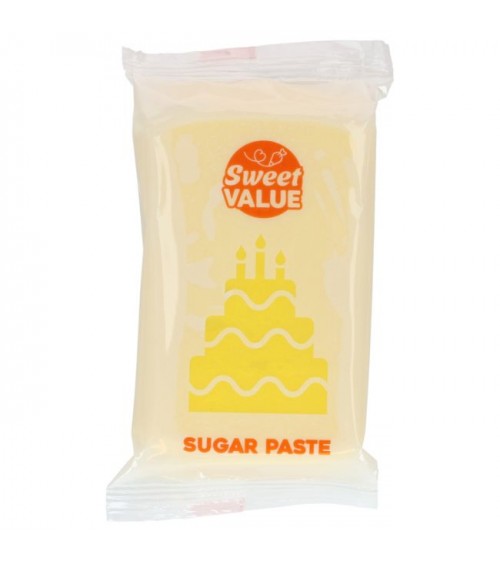 Sweet Value Pâte à Sucre Jaune 200g